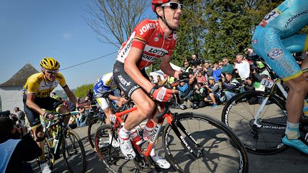 Bart De Clercq - ici lors de la Flèche Wallonne -, nouveau maillot jaune du Tour de Pologne (DAVID STOCKMAN / BELGA MAG)