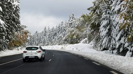 Intempéries : la Haute-Loire sous la neige