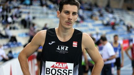 Pierre-Ambroise Bosse lors des Championnats de France indoor en février 2021. (LAURENT LAIRYS / LAURENT LAIRYS)