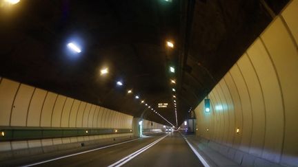 Le tunnel du Mont-Blanc, le 19 septembre 2018. (FRED DE NOYELLE / PHOTONONSTOP / AFP)