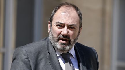 Le ministre de la Santé François Braun, le 24 mai 2023 à l'Elysée, à Paris. (LUDOVIC MARIN / AFP)