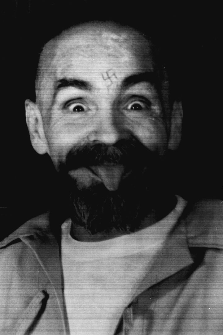 Charles Manson dans sa cellule, le 25 août 1989.&nbsp; (REUTERS)