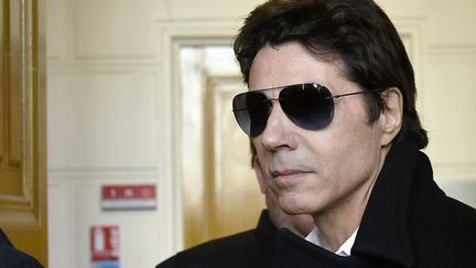 Le chanteur Jean-Luc Lahaye lors de son premier procès pour corruption de mineure de 15 ans, en mars 2015. (DOMINIQUE FAGET / AFP)