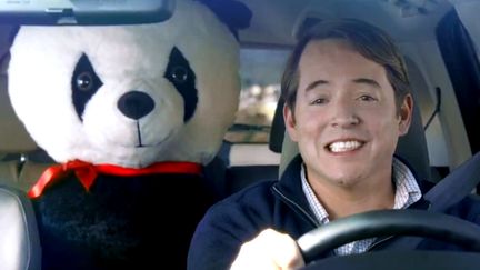 Capture d'&eacute;cran de la publicit&eacute; Honda avec Matthew Broderick diffus&eacute;e &agrave; l'occasion du Super Bowl aux Etats-Unis, le 5 f&eacute;vrier 2012. (HONDA / YOUTUBE)