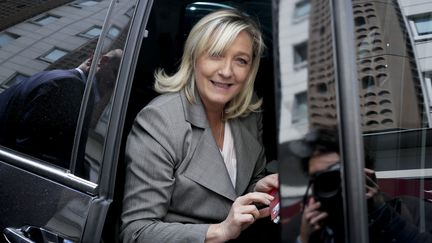 La pr&eacute;sidente du FN, Marine Le Pen, le 23 juin 2015 &agrave; Paris. (MAXPPP)