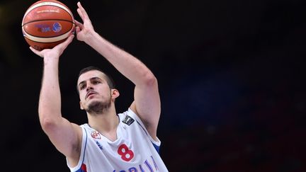 Nemanja Bjelica pourrait intégrer le cinq-type de l'EuroBasket 2015 (PHILIPPE HUGUEN / AFP)