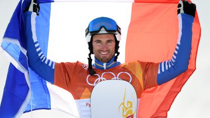 Pierre Vaultier remportant sa 2e médaille d'or olympique. (PHILIPPE MILLEREAU / DPPI MEDIA)