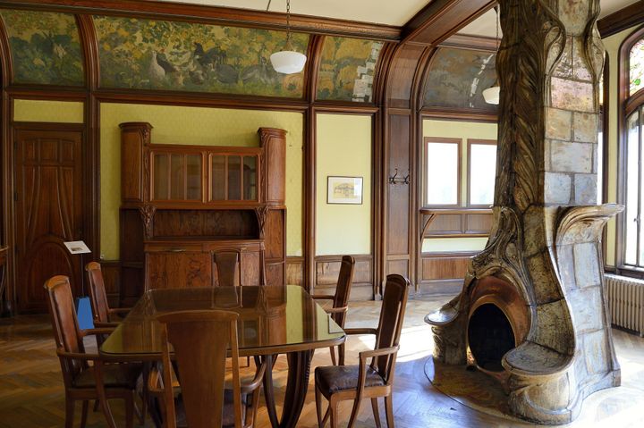 Le décoration intérieure typique Art Nouveau de la Villa Majorelle
 (RIEGER BERTRAND / HEMIS.FR / HEMIS / AFP)