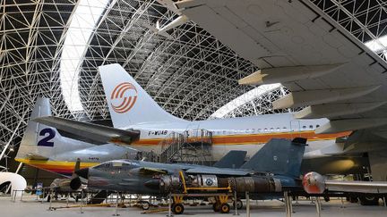 L'intérieur du musée Aeroscopia à Toulouse-Blagnac
 (ERIC CABANIS / AFP)