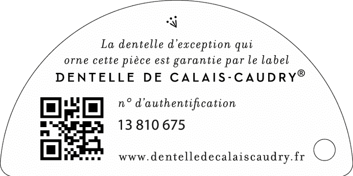 Etiquette label de la Dentelle de Calais-Caudry
 (Dentelle de Calais-Caudry)