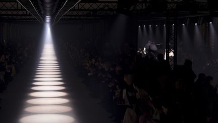 Paris Fashion Week automne-hiver 2020-21, en mars 2020 : attente du show Givenchy (PIXELFORMULA/SIPA)