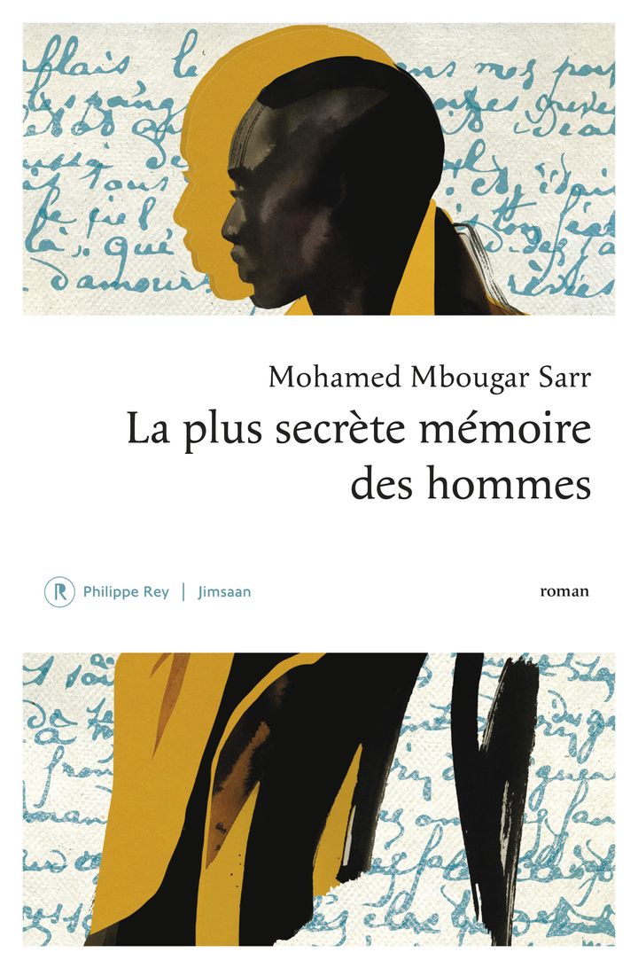 Couverture de&nbsp;"La plus secrète mémoire des hommes", de&nbsp;Mohamed Mbougar Sarr, 2021 (Editions Philippe Rey)