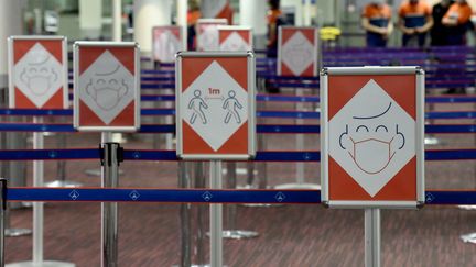 Terminal 2E à l'aéropor Roissy-Charles-de-Gaulle (illustration). (ERIC PIERMONT / AFP)