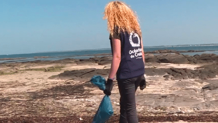 Littoral : des bénévoles ramassent les déchets sur une plage du Croisic (France 3)