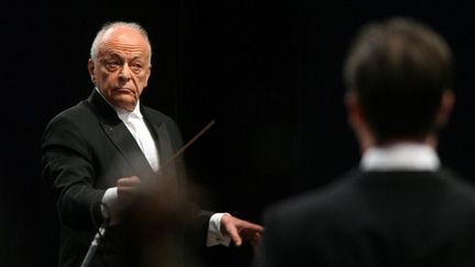 Lorin Maazel en septembre 2010 à Duisbourg
 (PATRIK STOLLARZ / AFP)