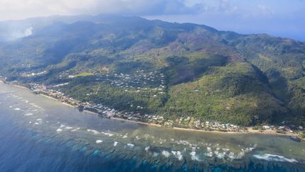 Une vue aérienne de Futun dans l'océan Pacifique en 2016. (MICHAEL RUNKEL / ROBERT HARDING PREMIUM)