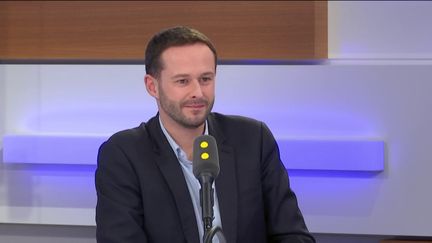 David Belliard, tête de liste EELV pour les municipales à Paris, invité de franceinfo le 28 janvier 2020. (FRANCEINFO / RADIOFRANCE)