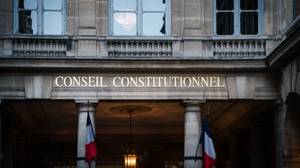 Le Conseil constitutionnel a rendu sa décision sur le projet de loi immigration, le 25 janvier 2024. (XOSE BOUZAS / HANS LUCAS / AFP)