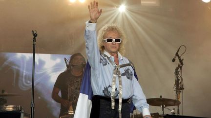 Michel Polnareff lors de son concert de 2007 aux pieds de la Tour Eiffel
 (HALEY/SIPA)