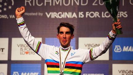 Le jeune cycliste tricolore  Kevin Ledanois