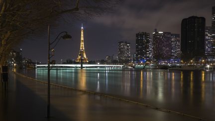 Tour Eiffel, 4 février 2018 (JOEL SAGET / AFP)