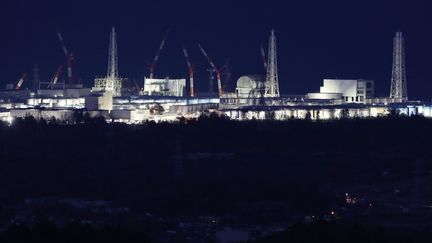 La centrale nucléaire de Fukushima Daiichi (Japon), le 10 mars 2018. (JIJI PRESS / AFP)