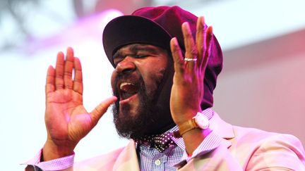 Gregory Porter au Nice Jazz Festival le 9 juillet 2012
 (AFP PHOTO / VALERY HACHE)