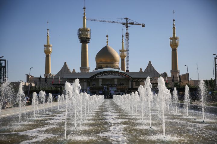 Le mausolée de l'ayatollah Kohmeiny, père de la République islamique d'Iran, le 4 juin 2017 à Téhéran, trois jours avant l'attaque qui l'a visé. (REUTERS PHOTOGRAPHER / X03646)