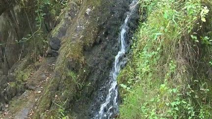 La pêche n’est pas à l’ordre du jour à Hirson, dans l’Aisne. En effet, la cascade de Blangy est à sec à cause de la sécheresse. (France 3)