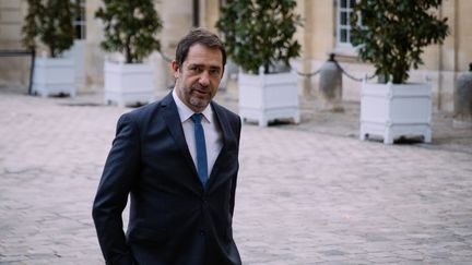 Le ministre de l'Intérieur Christophe Castaner à Matignon, le 25 novembre 2019. (MARIE MAGNIN / HANS LUCAS)