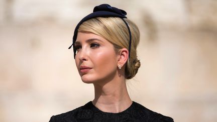 La fille de Donald Trump, Ivanka Trump, à Jerusalem, le 22 mai 2017. (HEIDI LEVINE / AFP)