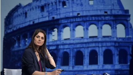 &nbsp; (La nouvelle maire de Rome, Virginia Raggi © Luigi Mistrulli/SIPA)