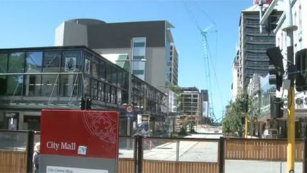 Le centre historique de Christchurch en cours de reconstruction (AFP)