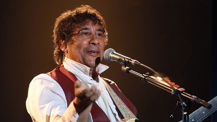 Le chanteur Laurent Voulzy aux Francofolies à la Rochelle le 15 juillet 2012. (XAVIER LEOTY / AFP)