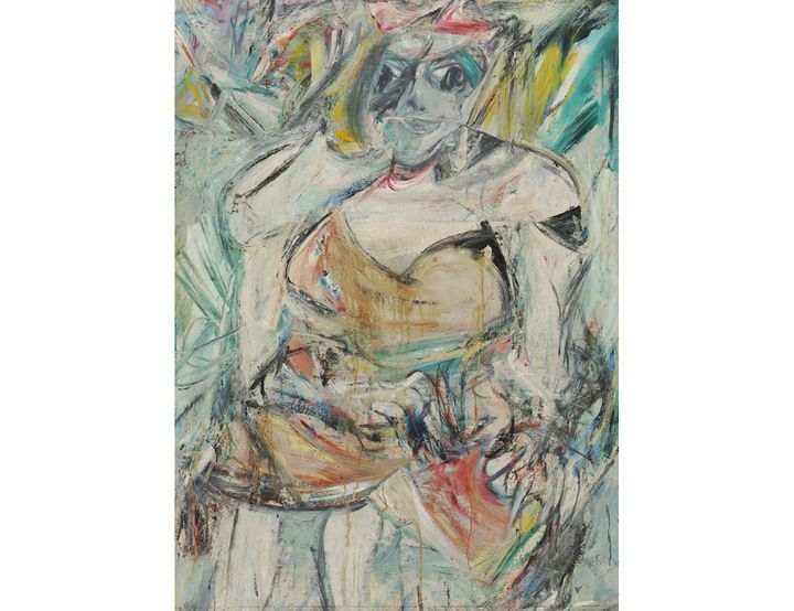 Willem De Kooning (1904 -1997), Femme II (Woman II), 1952, Museum of Modern Art (MoMA), don de Blanchette Hooker Rockefeller, 1955 Artwork&nbsp; (© The Willem de Kooning Foundation, Adagp, Paris, 2021, Digital image, The Museum of Modern Art, New York / Scala, Florence)