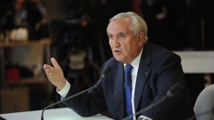 Jean-Pierre Raffarin, le 28 septembre 2014. (STEPHANE DE SAKUTIN / AFP)