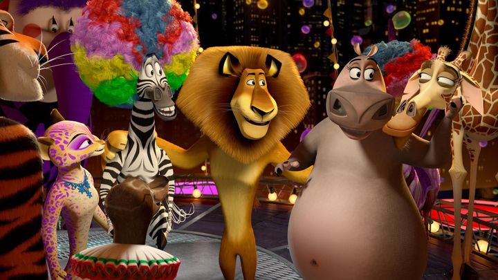 Les animaux déjantés de "Madagascar" s'invitent à Cannes en 2012
