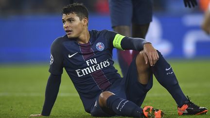 Thiago Silva, plus salaire de la Ligue 1 (FRANCK FIFE / AFP)