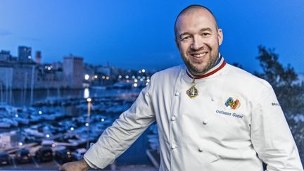 Le cuisinier Guillaume Gomez, le 16 juin 2018 à Marseille (Bouches-du-Rhône). (PATRICK FOUQUE / AFP)