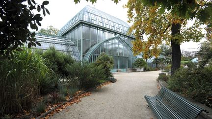  (Les jardins des serres botaniques d'Auteuil (Paris XVIe) seront amputés d'un hectar pour permettre l'extension du site de Roland Garros. © Maxppp)