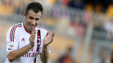 Antonio Cassano (Milan AC) (FILIPPO MONTEFORTE / AFP)