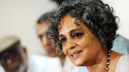 L'écrivain et essayiste Arundhati Roy en mai 2014.
 (Ranjit Deshmukh / The Times of India / AFP)