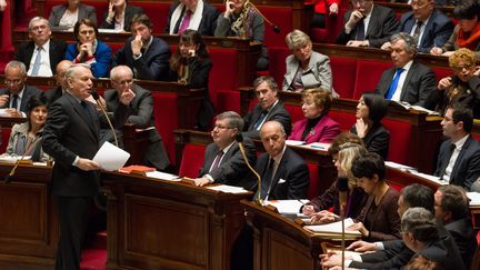 Questions au gouvernement, &agrave; l'Assembl&eacute;e nationale, le 19 f&eacute;vrier 2013. (MATTHIEU DE MARTIGNAC / MAXPPP)