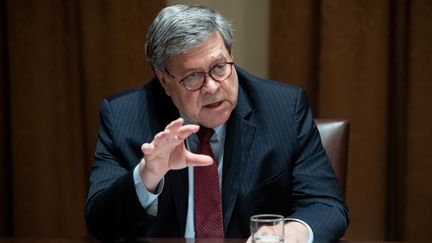 Bill Barr, le ministre de la Justice de Donald Trump, le 15 juin 2020. (SAUL LOEB / AFP)