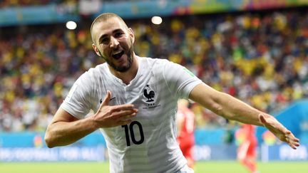 &nbsp; (Karim Benzema est l'un des hommes forts des Bleus depuis le débur du Mondial © Maxppp)