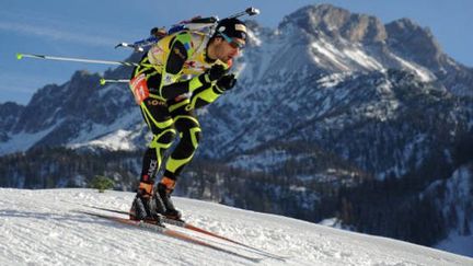 Le biathlète tricolore Martin Fourcade