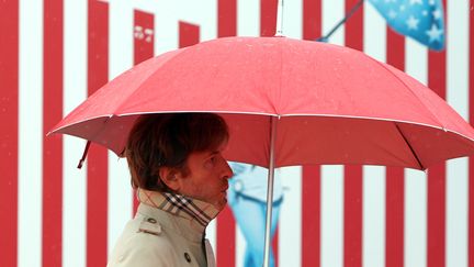 Nicolas Godin de Air au festival du cinéma américain de Deauville, septembre 2011.
 (Kenzo Tribouillard / AFP)