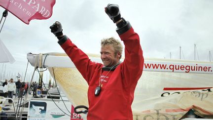 Yann Eliès, vainqueur de la Solitaire du Figaro en 2013