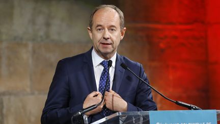 Jean-Jacques Urvoas, le 25 novembre 2015. (PATRICK KOVARIK / AFP)
