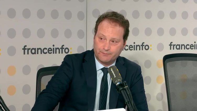 The Renaissance deputy for Paris Sylvain Maillard, March 29, 2023 on franceinfo.  (FRANCEINFO / RADIO FRANCE)